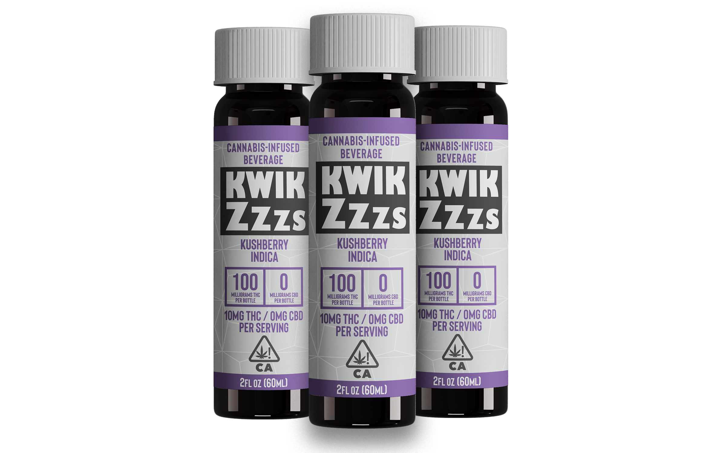 Photograph of product: KWIK Zzzs - Oui'd 2oz 100mg