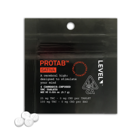 Photograph of product: Protab Unflavored Tablets 250mg (10-Pack | 25mg Each)