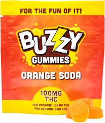 Photograph of product: Orange Soda Gummies | 100mg - Buzzy