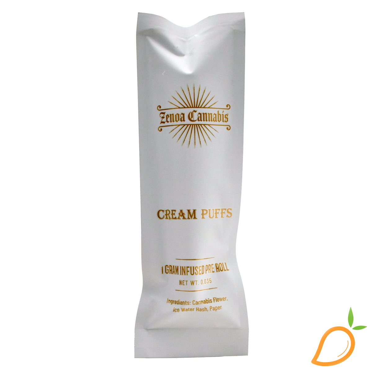 Photograph of product: 1g Cream Puffs Infused Preroll Zenoa Oui'd