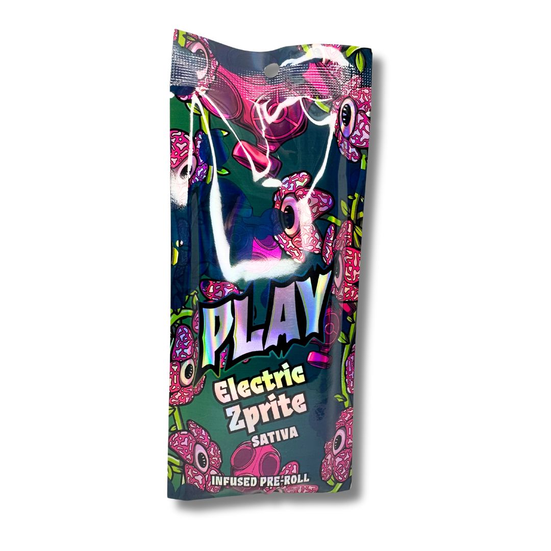 Photograph of product: PLAY ELECTRIC ZPRITE INFUSED PREROLL REC