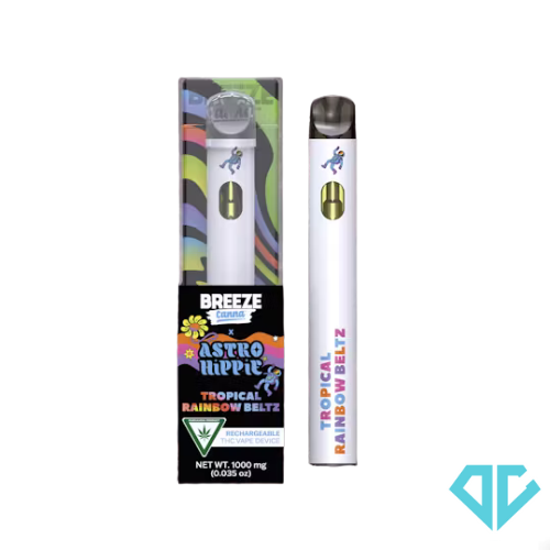 Photograph of product: Breeze x Astro Hippie Tropical Rainbow Beltz Disposable 1g