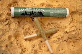 Photograph of product: Belushi's Farm Pre-Rolls Mule Fuel 2pk 1g