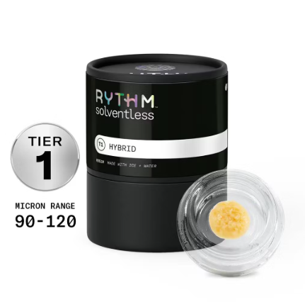 Photograph of product: RYTHM - JET FUEL OG LIVE ROSIN (1G) (H)