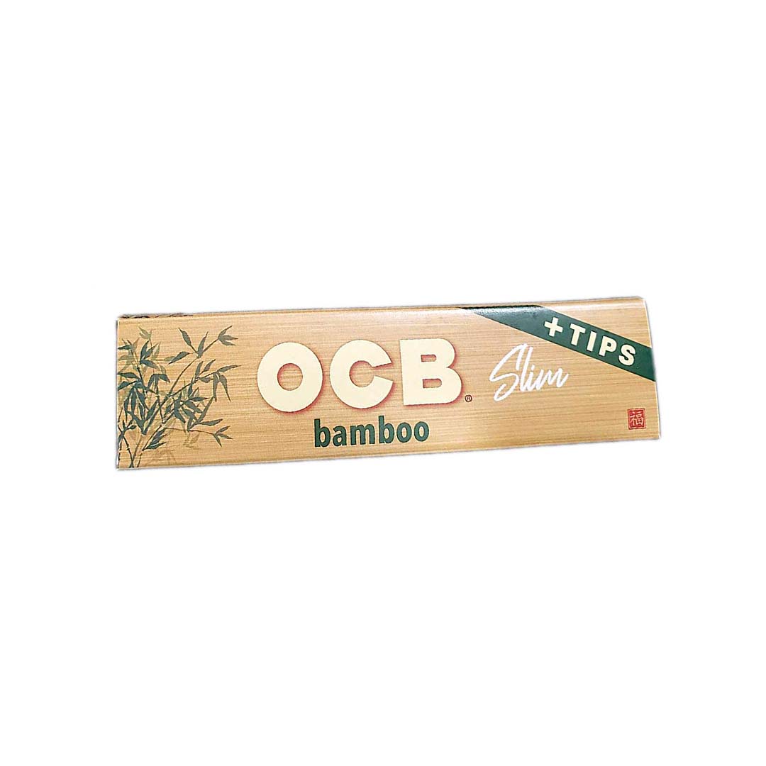 Photograph of Product: Bamboo Slim Paper w/Tips Cigarette Papers FET