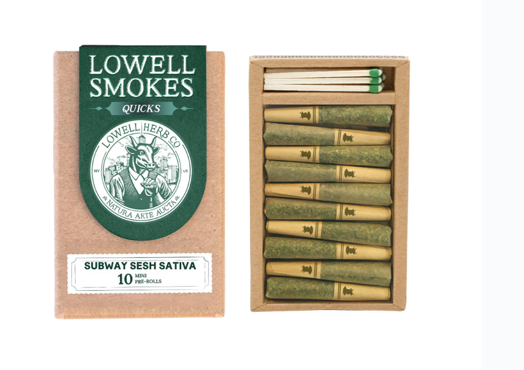 Photograph of product: Lowell Herb Co. | 10x .35g Subway Sesh Joints