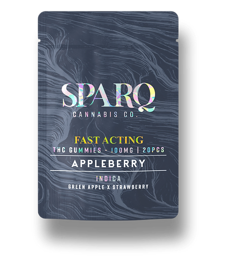 Photograph of product: Fast Acting Gummies | Appleberry | 100mg