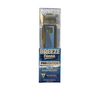 Photograph of product: Breeze Canna - Disposable - PRO Blue Raspberry