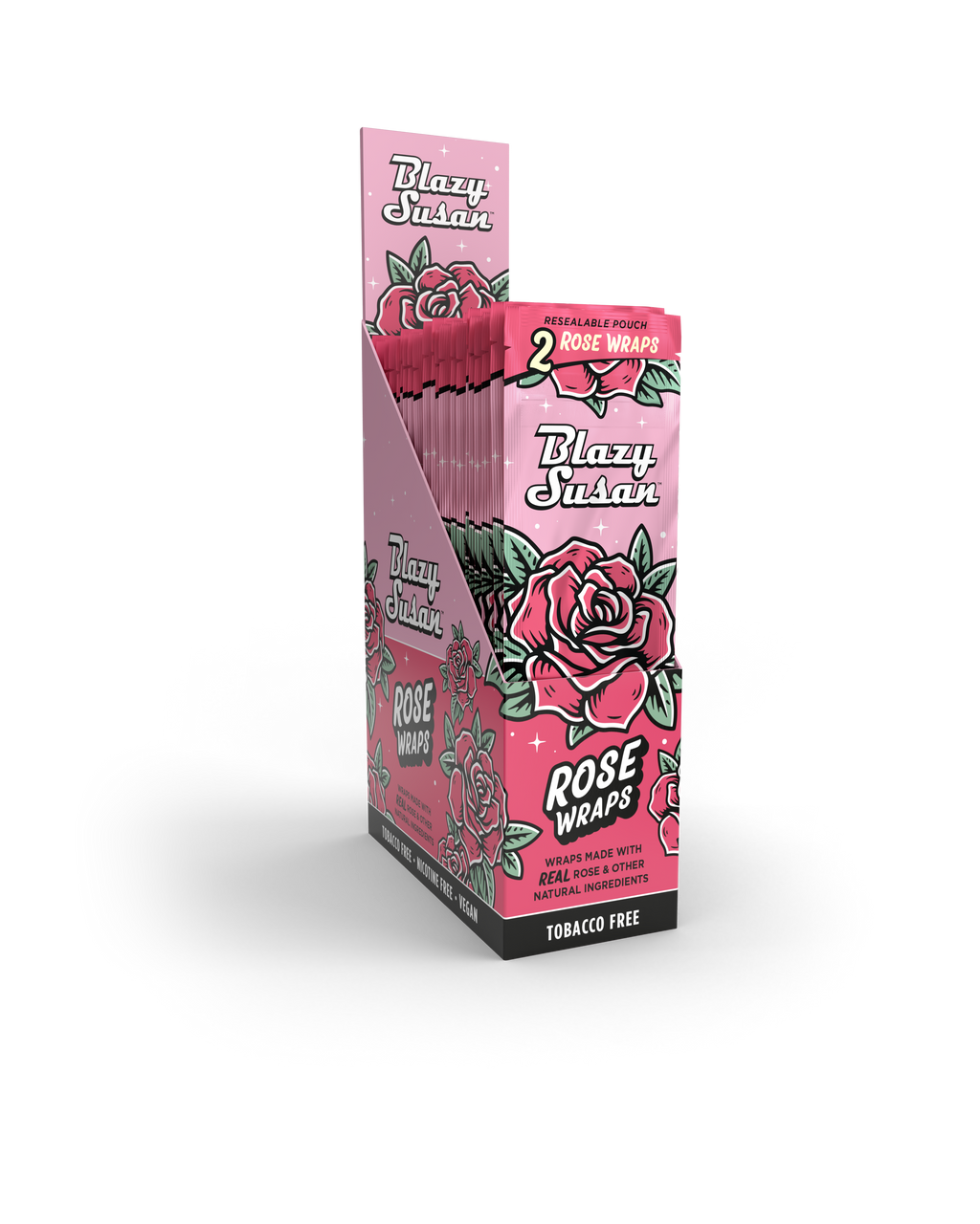 Photograph of product: Blazy Susan | Natural Rose Wraps