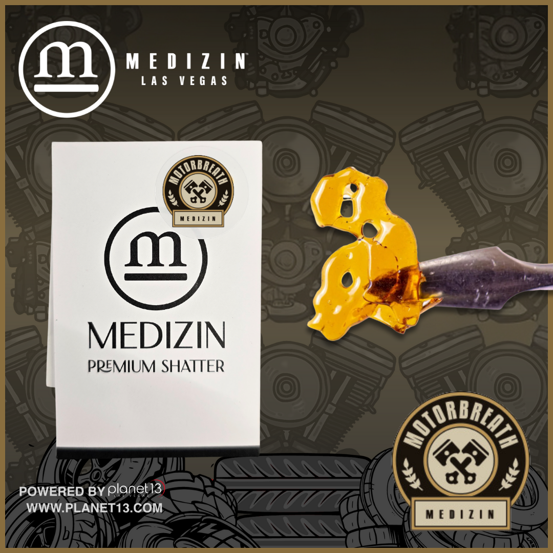 Photograph of product: Motorbreath Shatter 0.5g