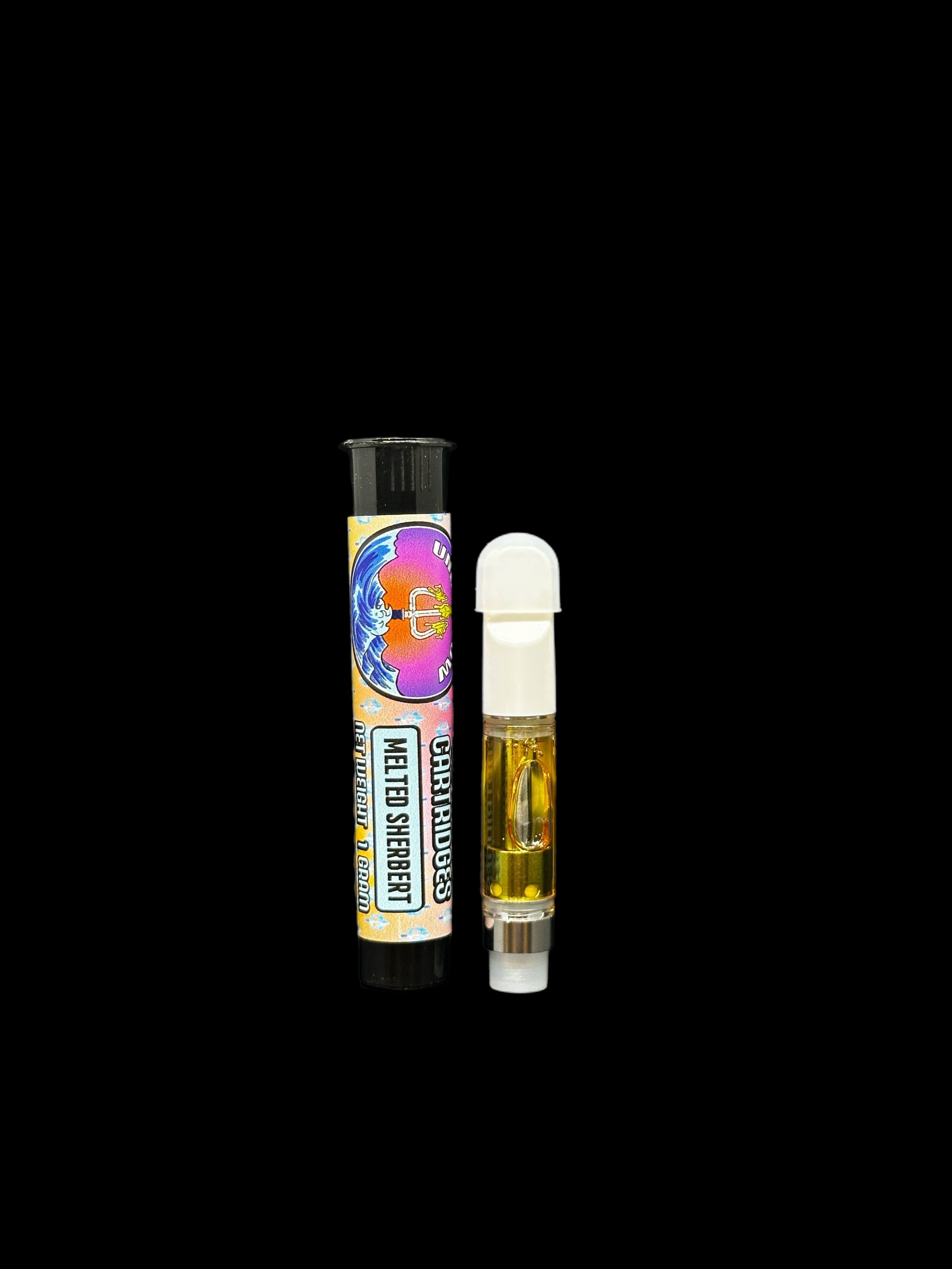Photograph of product: Undertow Oui'd: Melted Sherbert Distillate Cartridge