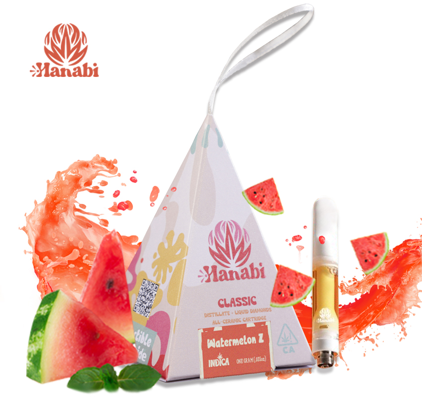 Photograph of product: HANABI - HANABI CLASSIC CARTRIDGE WATERMELON Z