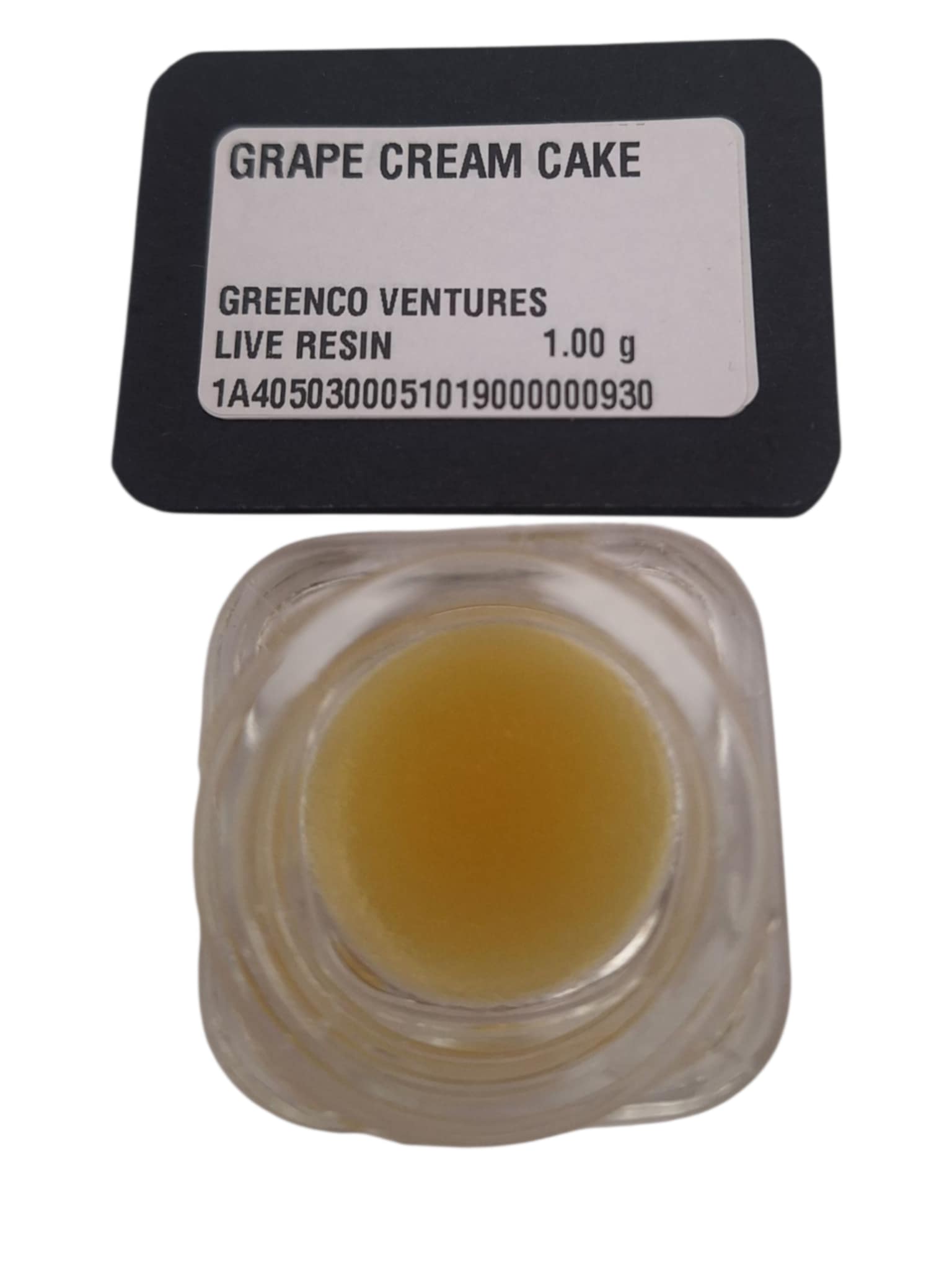 Photograph of product: GRAPE CREAM CAKE | LIVE RESIN