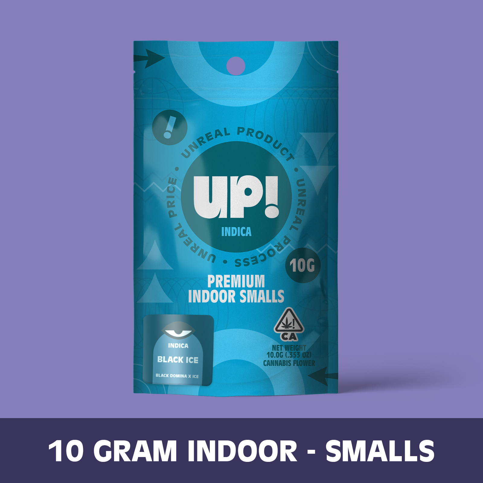 Photograph of product: UP! - Blue Girl Scout Cookies (Oui'd) Premium Indoor Smalls - 10g