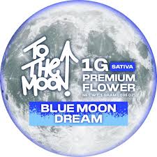 Photograph of product: To The Moon | Blue Moon Dream | Oui'd | Flower - 1g