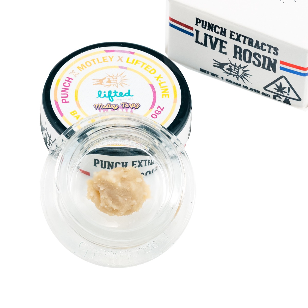 Photograph of product: Banana Nectarine Ogz Tier 4 Live Rosin Badder