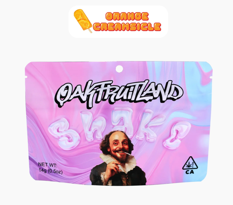Photograph of product: Oakfruitland - Orange Creamsicle (Oui'd) Ground Shake - 14g