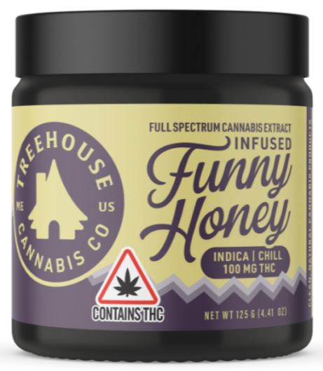 Photograph of product: TreeHouse Funny Honey Oui'd 100mg
