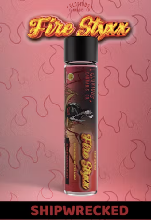 Photograph of product: Shipwrecked | Infused Fire Styxx | Simpler Daze