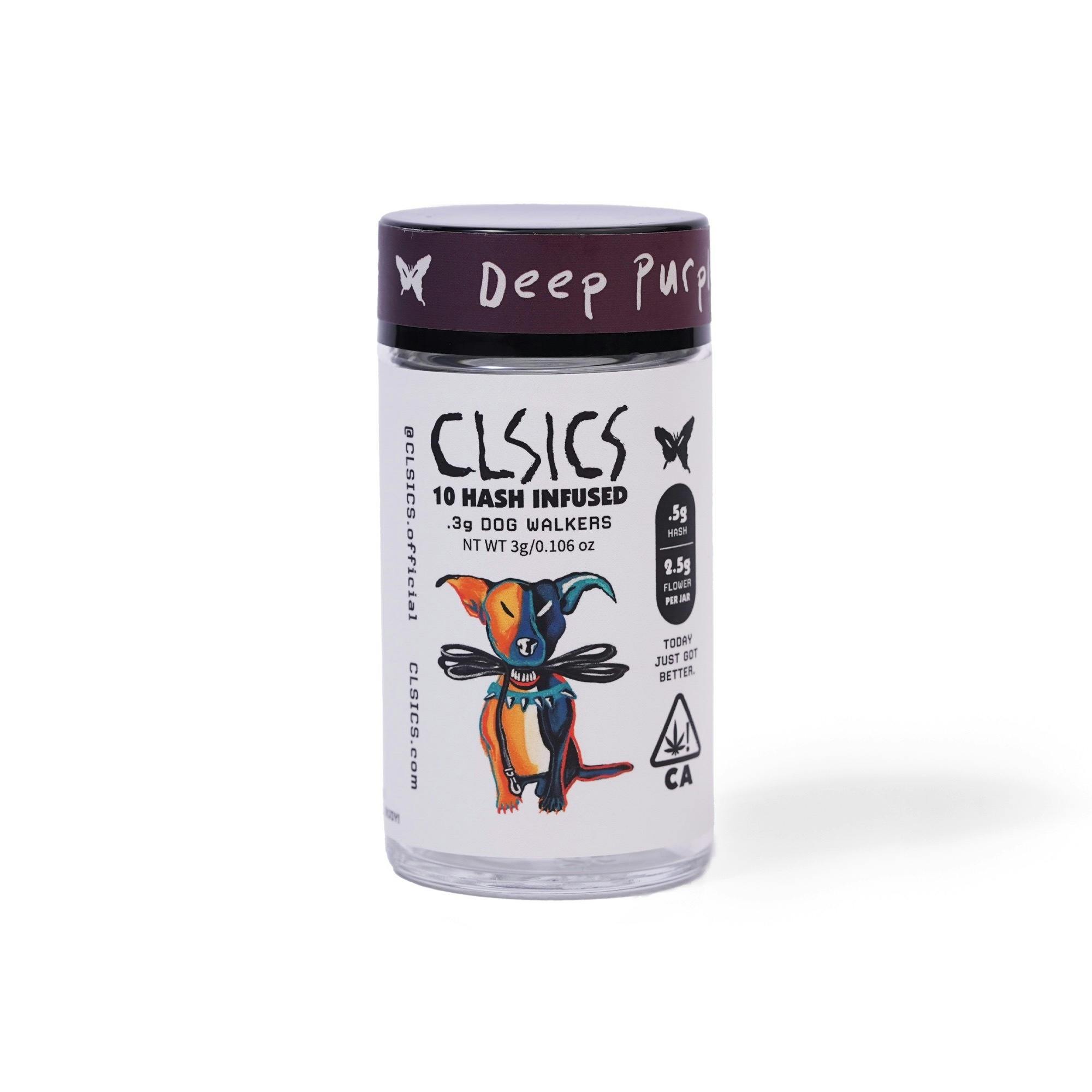 Photograph of product: CLSICS | Deep Purple au chocolat Infused Pre-Rolls (10 Pack) | 3g