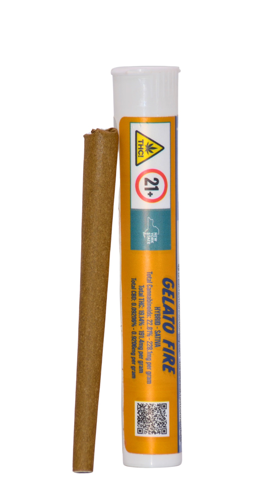Photograph of product: Gelato Fire | Pre-Roll Blunt 1g