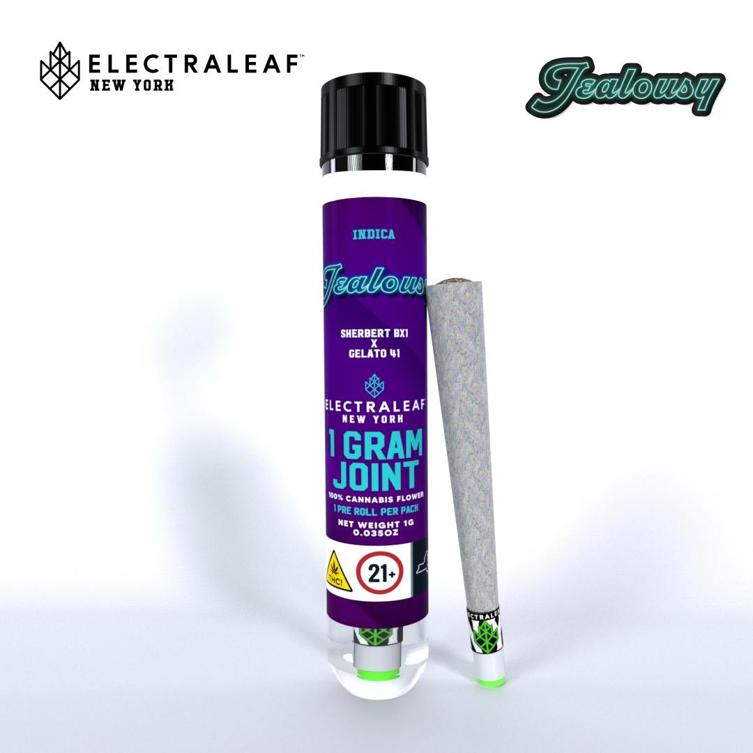 Photograph of product: Electraleaf | PreRoll | Jealousy | Oui'd