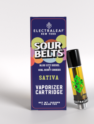 Photograph of product: Sour Belts | 1g Cartridge