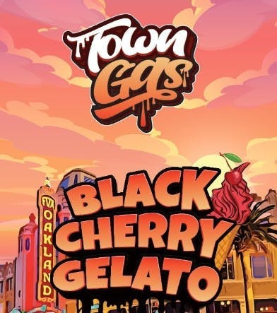 Photograph of product: Town Gas - Black Cherry Gelato - Infused (1g)