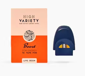 Photograph of product: HIGH VARIETY VAPES - OG Kush Vape Pod [H/I]