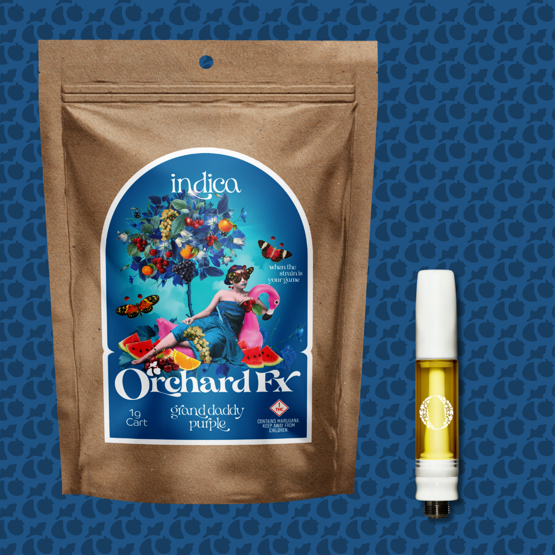 Photograph of product: Sano Gardens - Cartridge - Orchard FX -Grand Daddy Purple (I)
