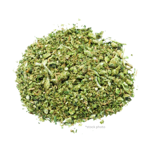 Photograph of product: Green Ganja | Grape Zkittles | Smalls | 1 oz - 28g