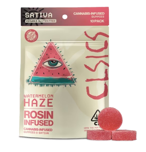 Photograph of product: CLSICS | LRO Gummies 100mg | S | Watermelon Haze