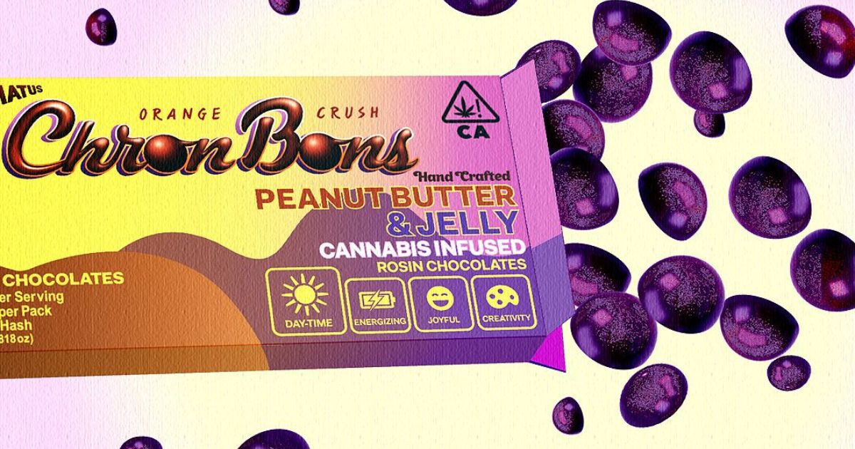 Photograph of product: CHRONBONS 10PK - PEANUT BUTTER & JELLY