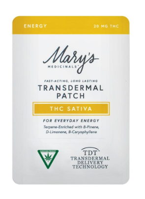 Photograph of product: Energy Patch | Mary's Medicinals