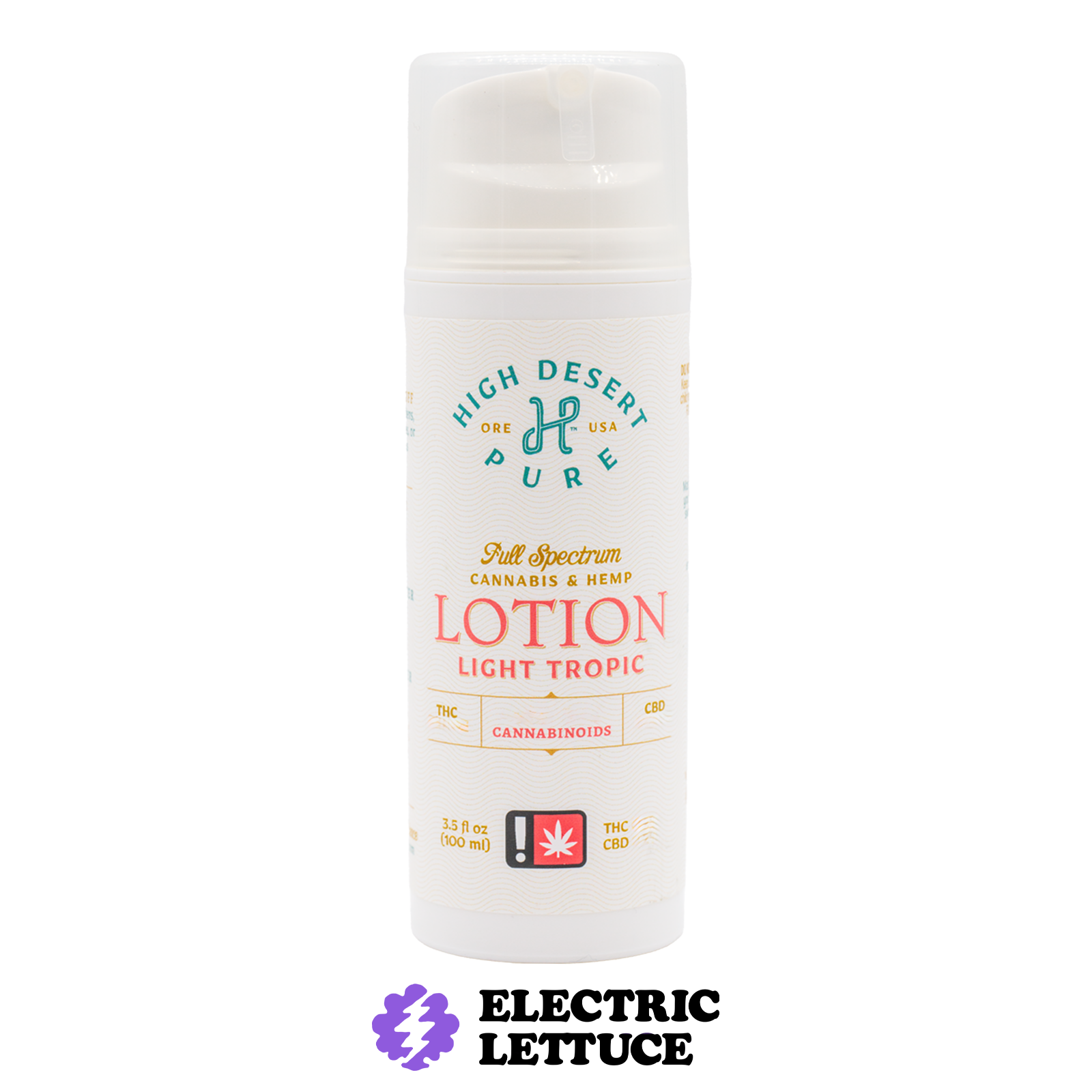 Photograph of product: High Desert Pure 1:1:1 Light Tropic Lotion 100ml