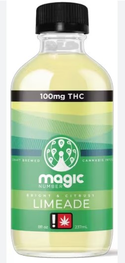 Photograph of product: Magic Number - Limeade - 100mg
