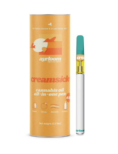 Photograph of product: Ayrloom | Creamsicle | Vape AIO | Hybrid