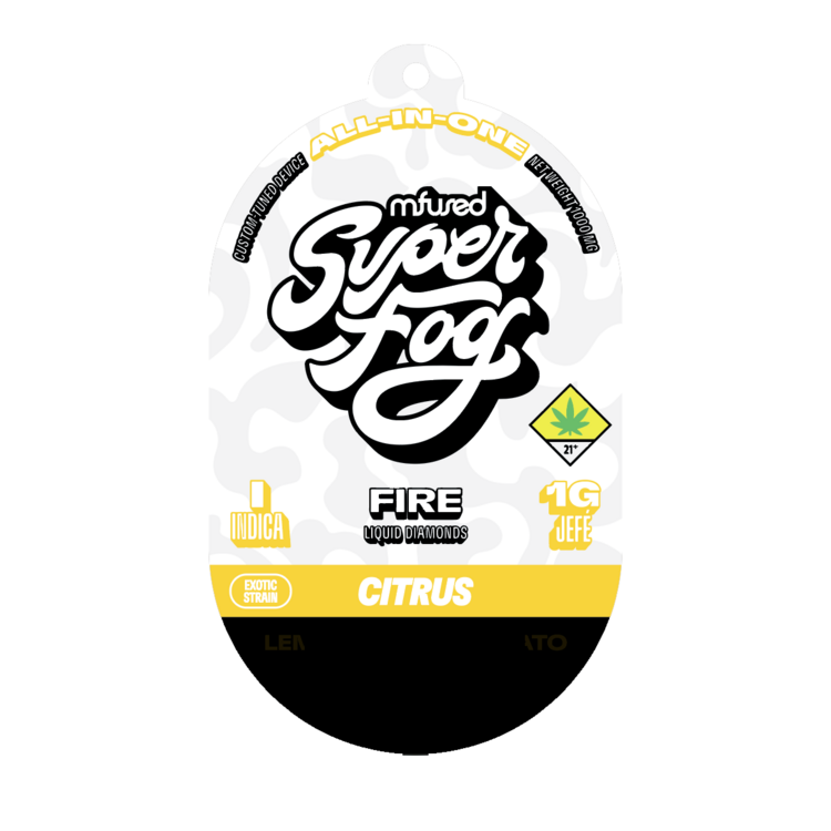 Photograph of product: ATF Super Fog Fire Jefe Disposable | 1g