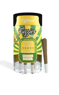 Photograph of product: Fuzzies 5pk Lemon Diesel