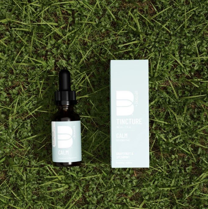 Photograph of product: Calm | Tincture | 2:1 | TH-oui: CBD | 100mg