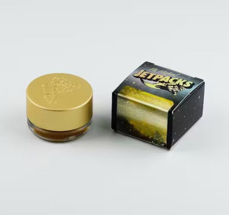 Photograph of product: Jetpacks I Concentrate I Tally Mon Bananas Resin