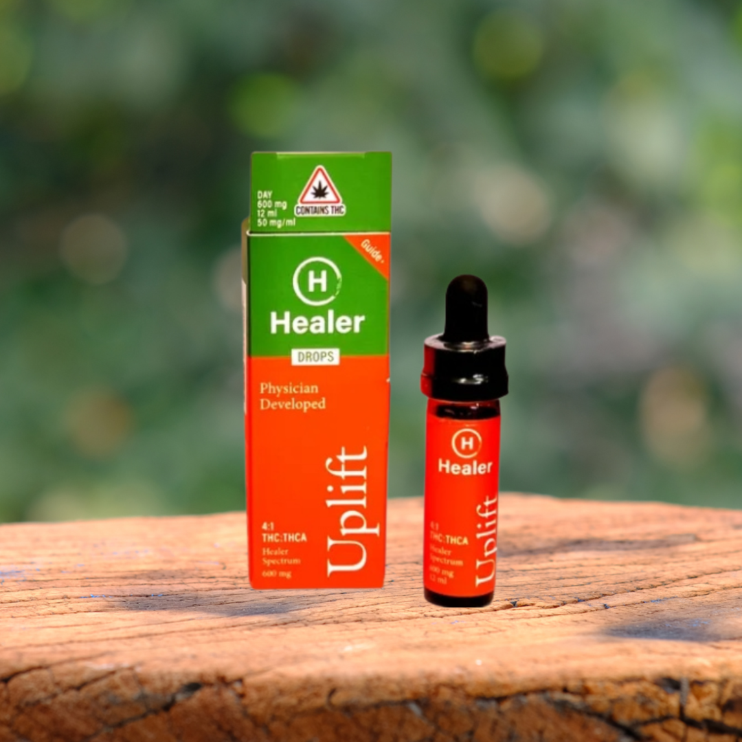 Photograph of Product: Healer | Uplift Tincture THC:THCA | 100mg