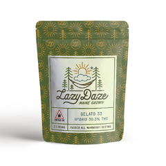 Photograph of product: Lazy Daze Flower Pre-Pack - Gelato 33 (H) - 3.5g