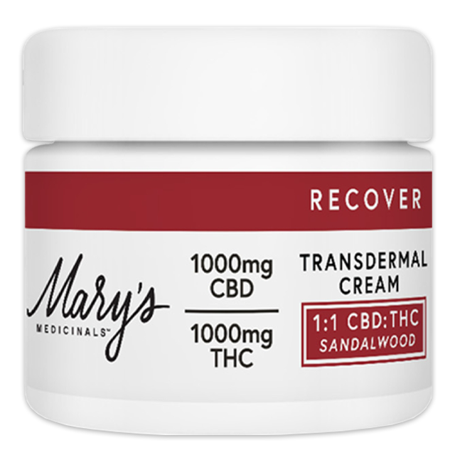 Photograph of product: TRANSDERMAL CREAM - 1:1 CBD:TH-oui (2OZ)
