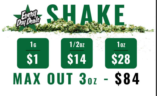 Photograph of product: $14 s of Shake - Every Day! - 1g