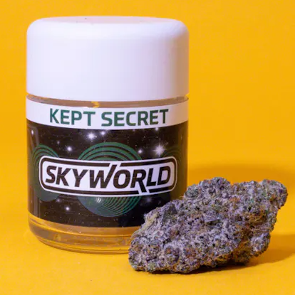 Photograph of product: Skyworld | Flower | Kept Secret - 3.5g
