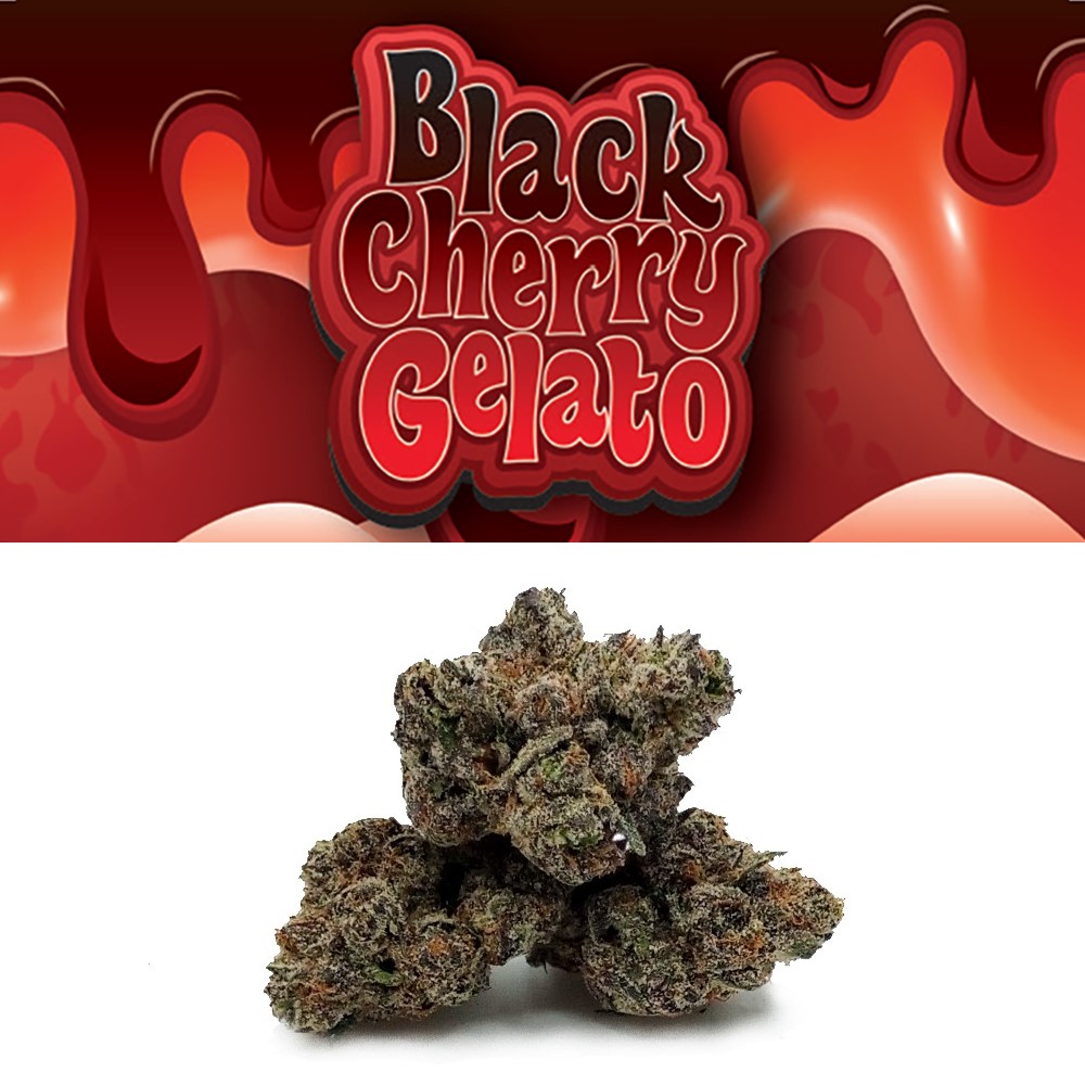 Photograph of product: Black Cherry Gelato Popcorn - 7g