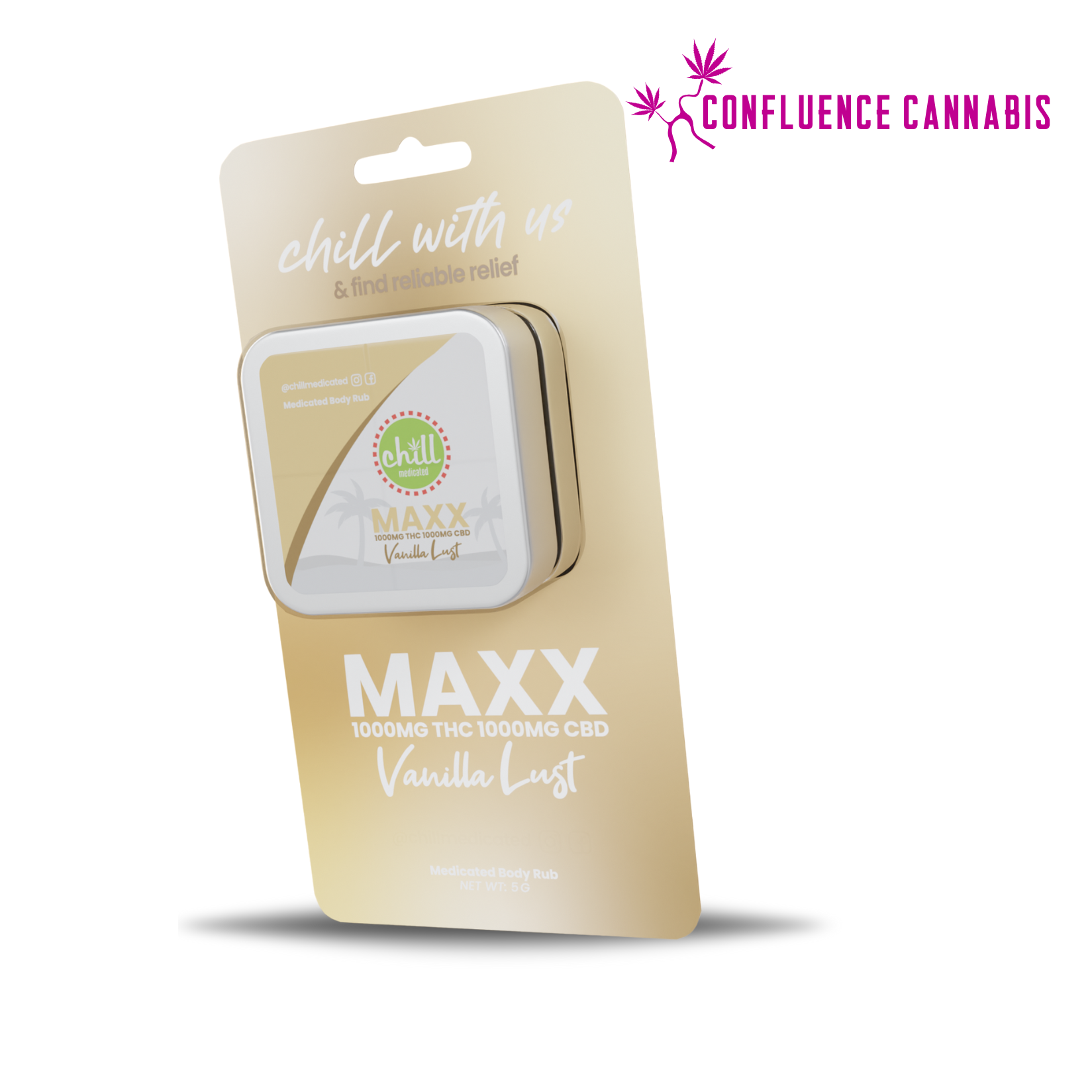 Photograph of product: Vanilla Lust On-th-Go Body Rub 1:1