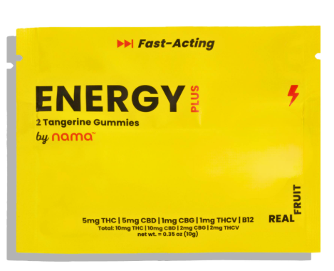 Photograph of product: NAMA | ENERGY PLUS GUMMIES | 2PK (10MG)
