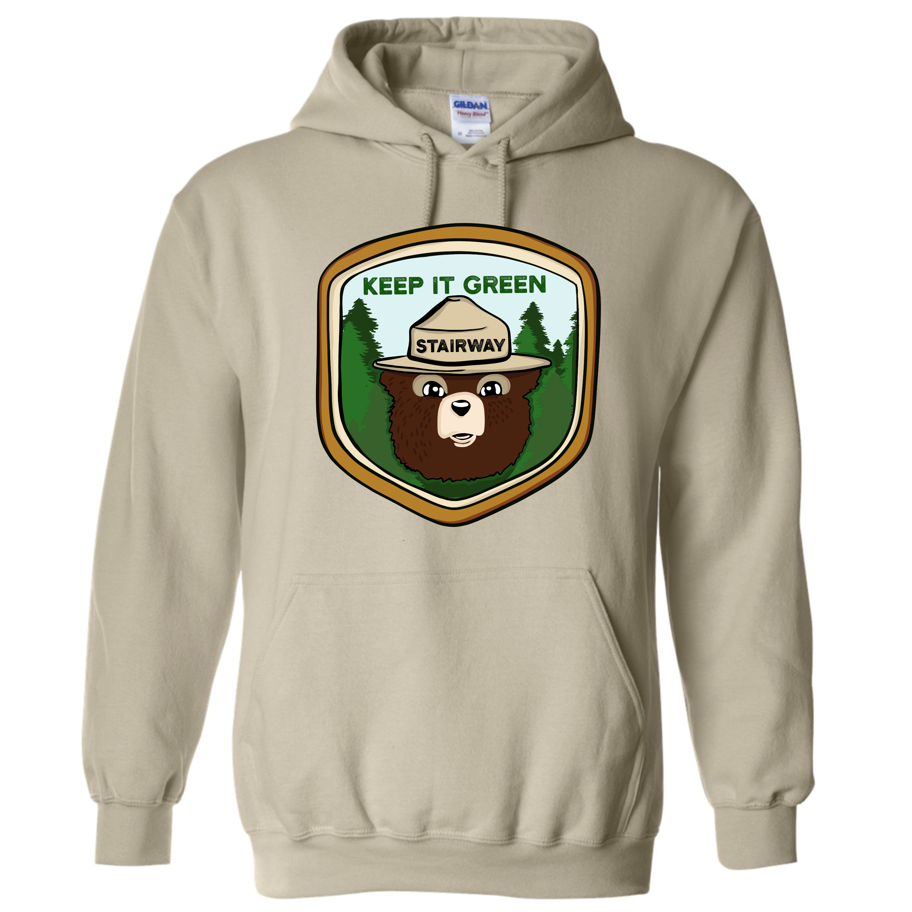 Photograph of product: Smokie Bear Hoodie (XL)